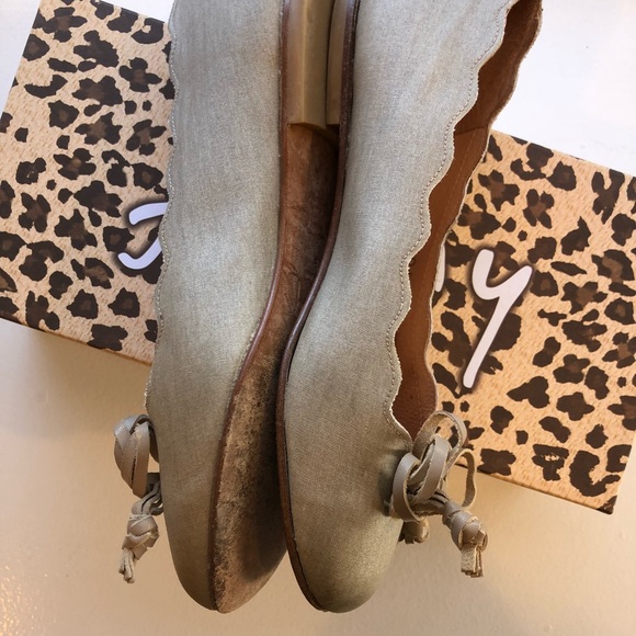 French soles NY ballet bow flats - Picture 4 of 7